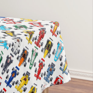 Formel-1-Rennwagen Tischdecke
