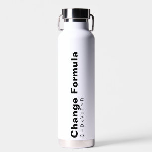 Formel ändern: Ihr Kupfer-Staubsauger Trinkflasche