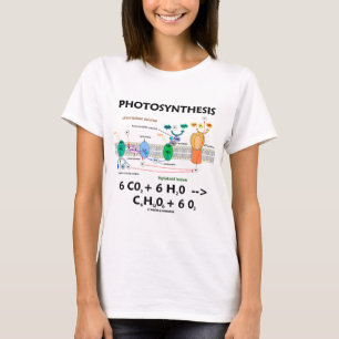 Formel der Fotosynthese-(Chemikalie) T-Shirt