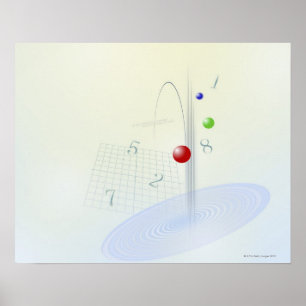 Formel, Diagramm, Mathematiksymbole 10 Poster
