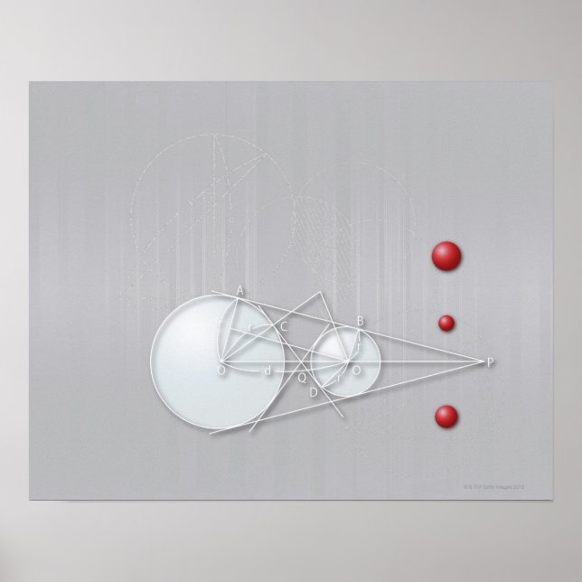 Formel, Diagramm, Mathematiksymbole 12 Poster (Vorne)