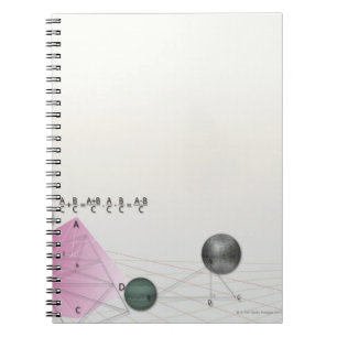 Formel, Diagramm, Mathesymbole 3 Notizblock