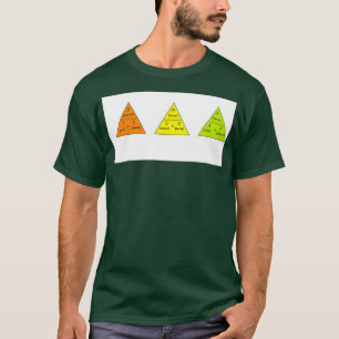 Formel-Dreiecke für Geschwindigkeits-Dichte und -D T-Shirt