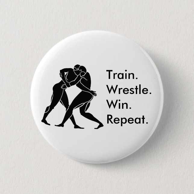 Formel für den griechischen Athlete Sports Wrestli Button (Vorderseite)