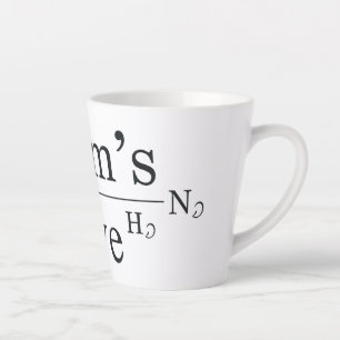Formel für die Liebe der Mama Milchtasse