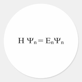 Formel Mathematische Physik Runder Aufkleber