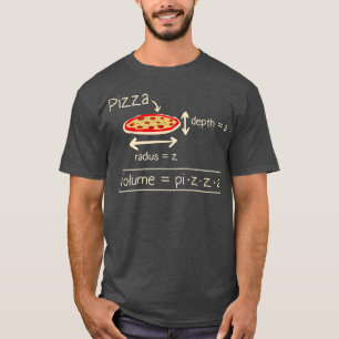 Formel Pizza und Mathe Memefunny Mathe Teach T-Shirt