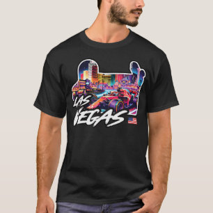 Formel Racing Las Vegas Open Wheel Car Circuit Us T-Shirt