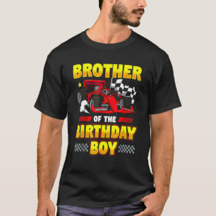 Formel-Rennen Auto Bruder des Geburtstags Junge Pa T-Shirt
