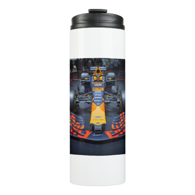 Formel-Rennen Thermosbecher (Vorderseite)