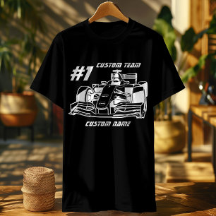 Formel-Rennsport-Autos Geschenke Motorsport T-Shirt