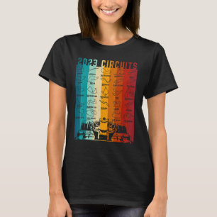Formel-Track-Rennstrecke Autoverleihung 2023 T-Shirt