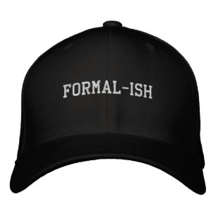 'Formell-ish' lustige Geschenk Hochzeitsfotos Bestickte Baseballkappe