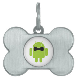Formelles Android-Roboter-Symbol Grafik Tiermarke