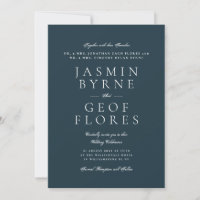 Formelles Navy Blau Black Tie Elegantes Hochzeitsk