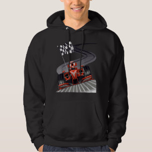 Formelwagen für Rennsportfan Mechaniker Sport Hoodie