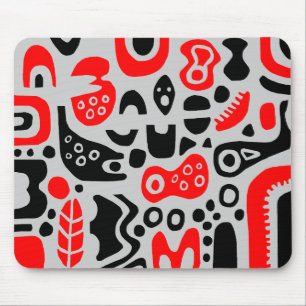 Formen - auf hellgrauem mousepad