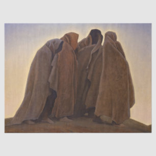 Formen der Angst von Maynard Dixon Seidenpapier
