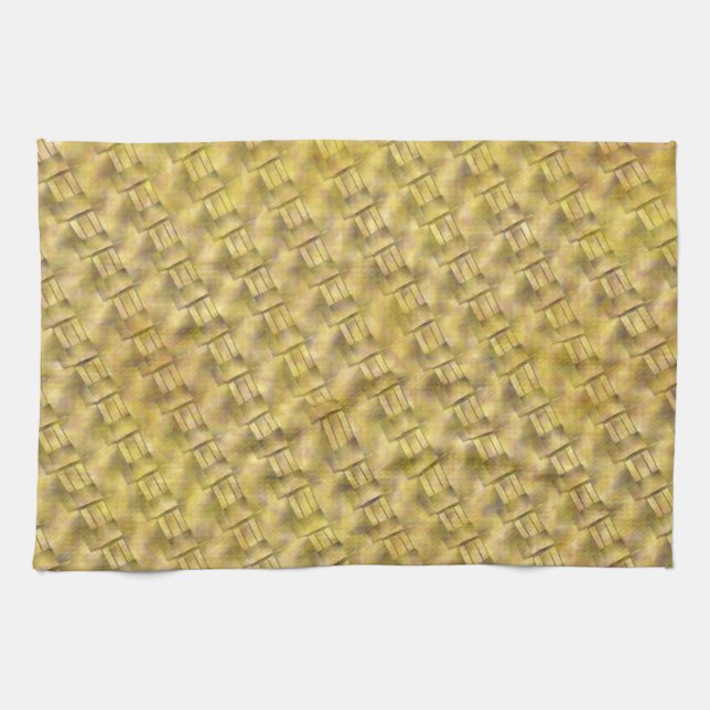 Formen in hellbraun, altert oder schmutzig. geschirrtuch (Horizontal)