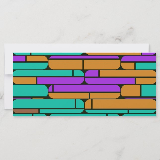 Formen in Retrofarben (Vorderseite)