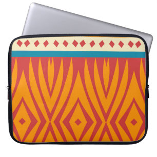 Formen in Retrofarben Laptopschutzhülle