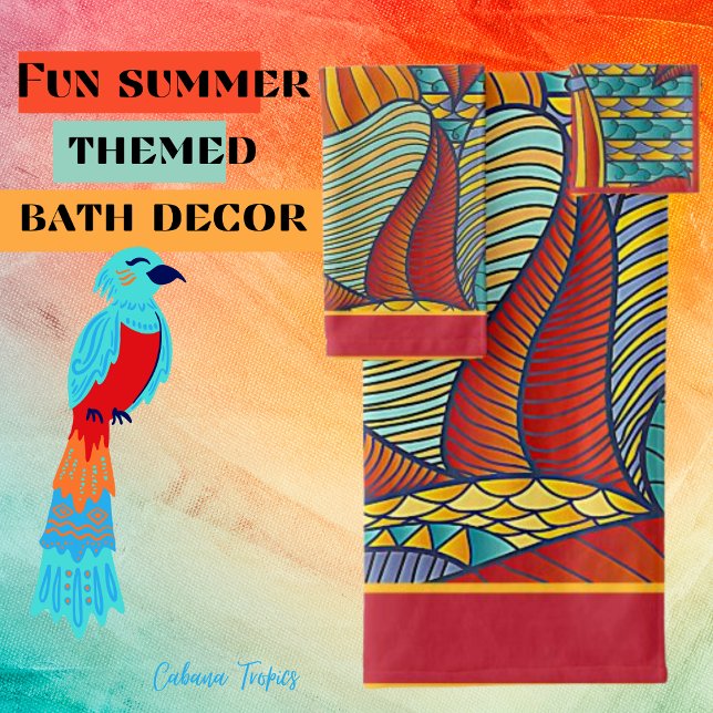 Formes contemporaines Turquoise, Orange, Jaune (Créateur téléchargé)