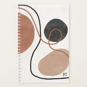 Formes de forme libre Abstraites - Brown et noires