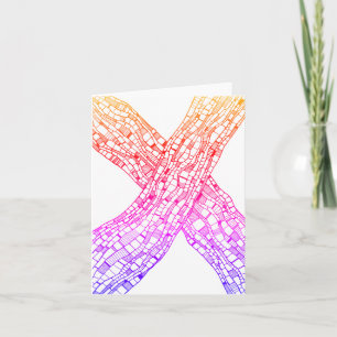 Formes de rectangle abstrait de couleur stylo plié