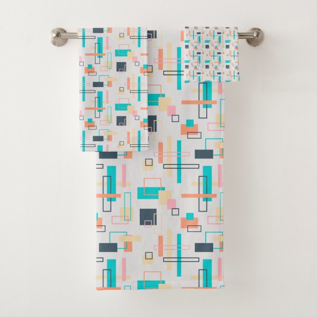 Formes géométriques modernes du milieu du siècle (En situation)