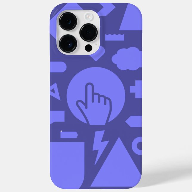 Formes Motif iphone 14 pro max coque (Verso)