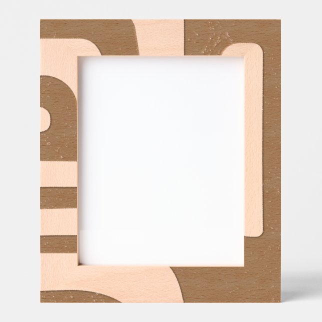 Formes organiques Cadre laser (Recto)