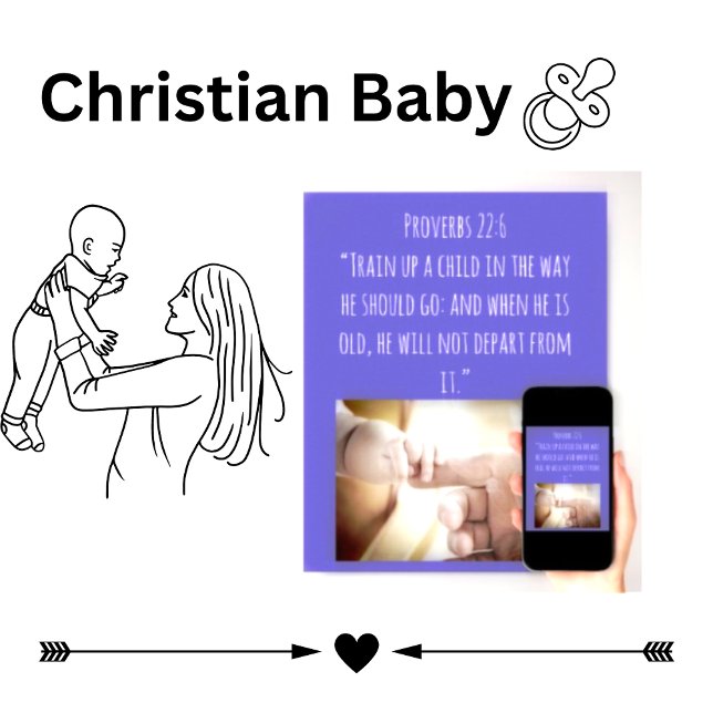 Formez Un Poster De Citation De La Bible Pour Enfa (Créateur téléchargé)