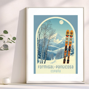 Formigal-Panticosa Spanien España Skigebiet Poster