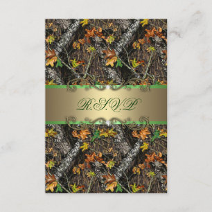 Förmliche Camouflage Hochzeiten RSVP-Karten RSVP Karte