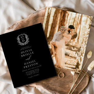 Förmliches Wappen-Monogramm