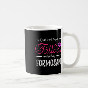 Formosan Dog Lover Tattoo Funny Dog Mama Geschenk Kaffeetasse
