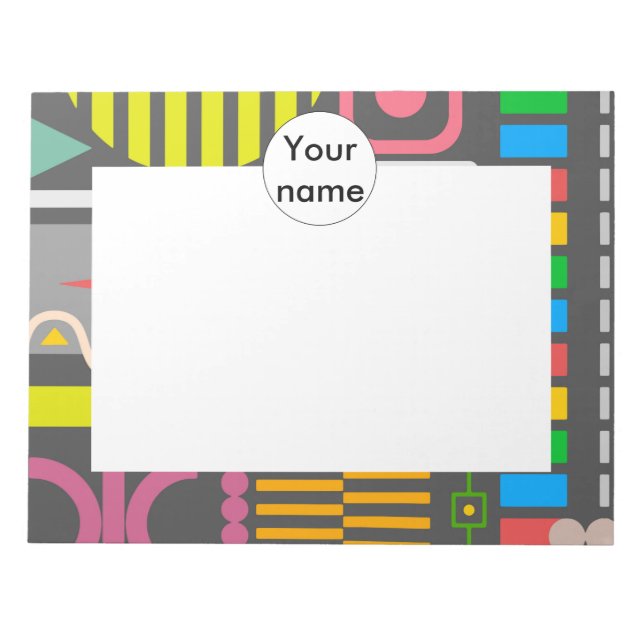 Formteile Notizblock (Vorderseite)