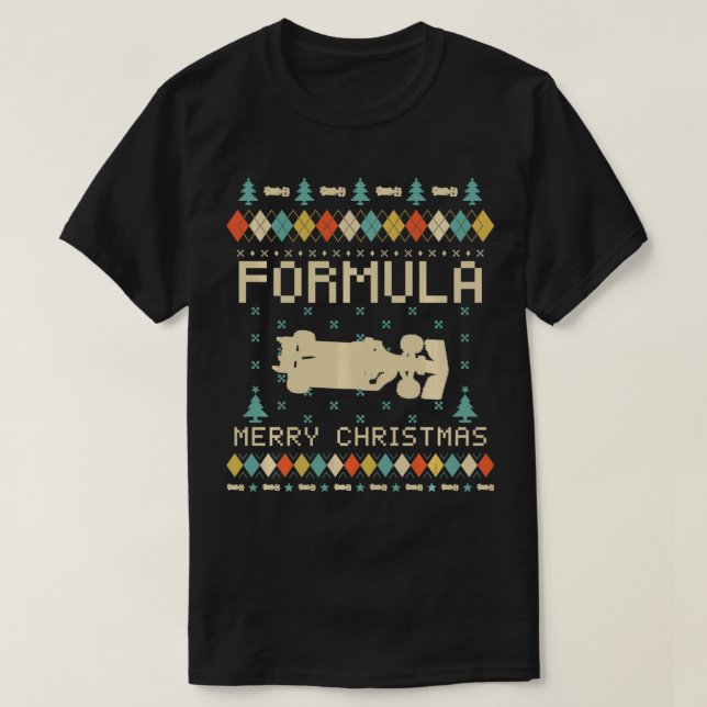 FORMULA Funny Ugly Christmas T-Shirt (Design vorne)