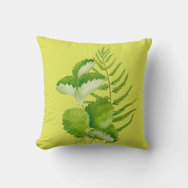 Formulaires en vert sur un Coussin (Recto)