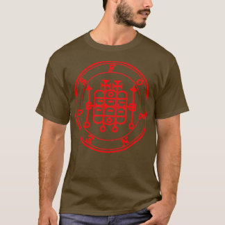 Forneus Ars Goetia Sigil Red T-Shirt