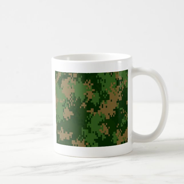 Forrest Camouflage Kaffeetasse (Rechts)