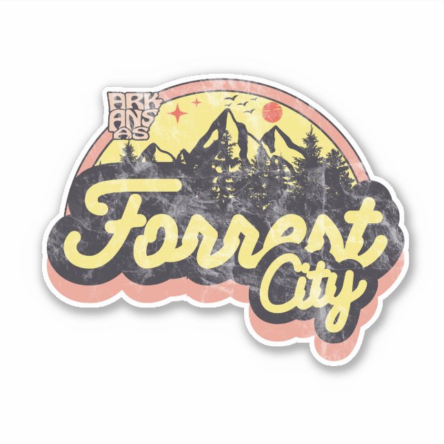 Forrest City, Arkansas Sticker (Vorderseite)