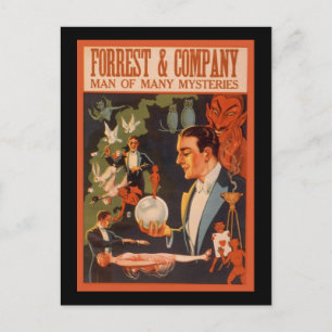 Forrest & Company Mann vieler Geheimnisse Postkarte