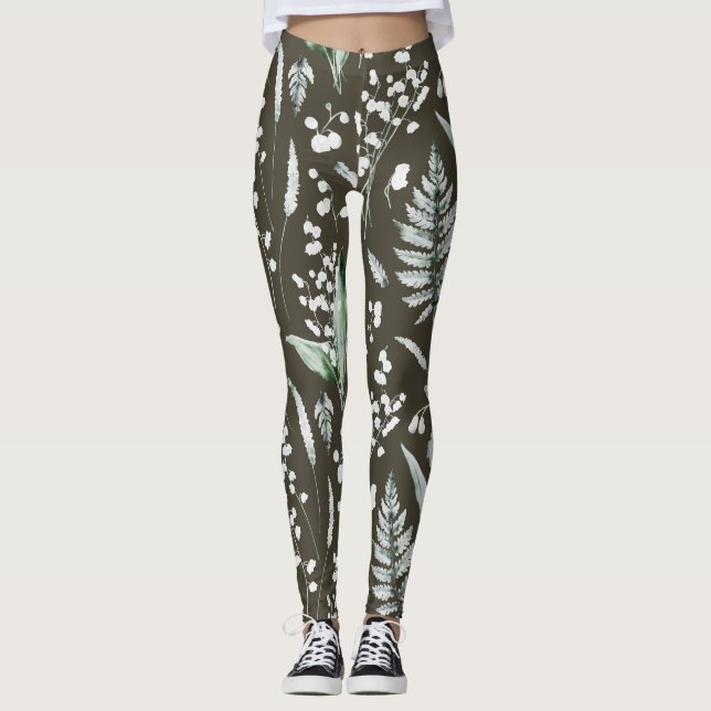 Forrest Foliage Leggings (Vorderseite)