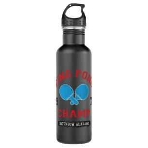 Forrest Gump Ping Pong Champ Greenbow Alabama 1972 Edelstahlflasche
