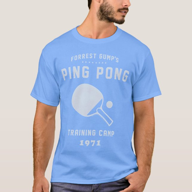 Forrest Ping Pong Regencamp Mädchen T-Shirt (Vorderseite)