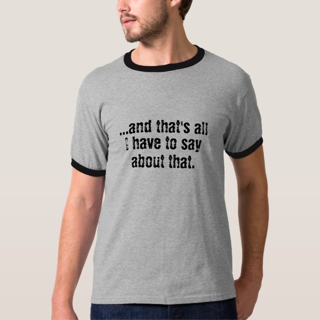Forrest ? T-shirt (Devant)