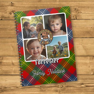 Forrester Familienfoto-Collage Notizblock