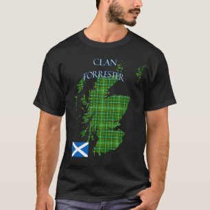 Forrester Scottish Clan Tartan Scotland T-Shirt