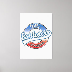 Forscher in Frankreich Leinwanddruck